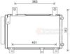 VAN WEZEL 11005067 Condenser, air conditioning